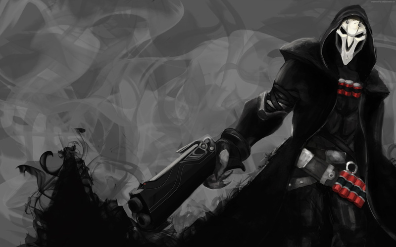 4K, poster, 4K, Reaper, Overwatch