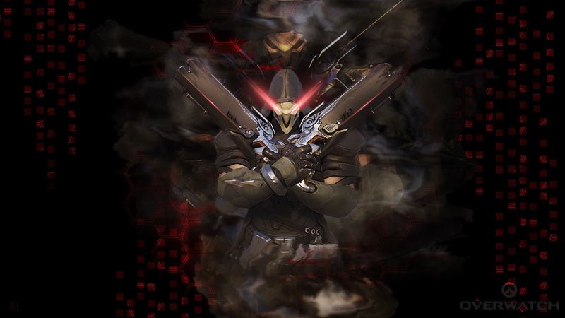 Blizzard Entertainment, Reaper (Overwatch), 1080P, video games, Overwatch