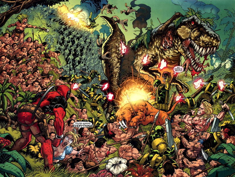 art and craft, no people, art, multi Colored, festival, marvel, weapons, war, deadpool, 2K, outdoors, ninja, plant, comics, representation, high angle view