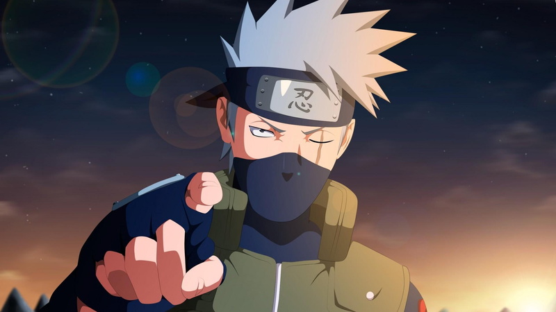 ninja war, 1080P, war, naruto, scars, desktop, kakashi, ninja