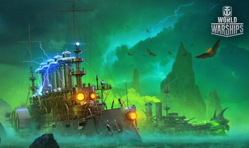 Warship, World of Warships, 1080P, Warships, Steampunk
