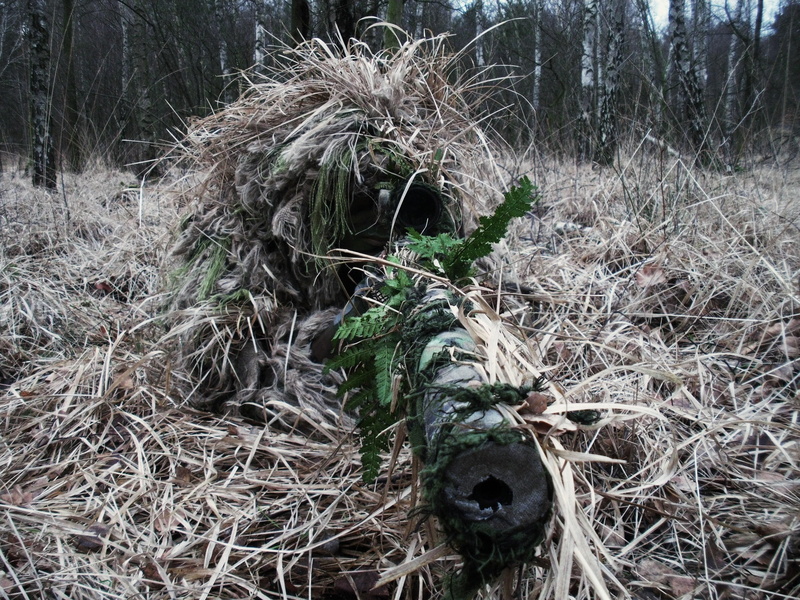 sniper, hd, nature, ghillie, forests, art, 2K, camouflage, forest, suit, x