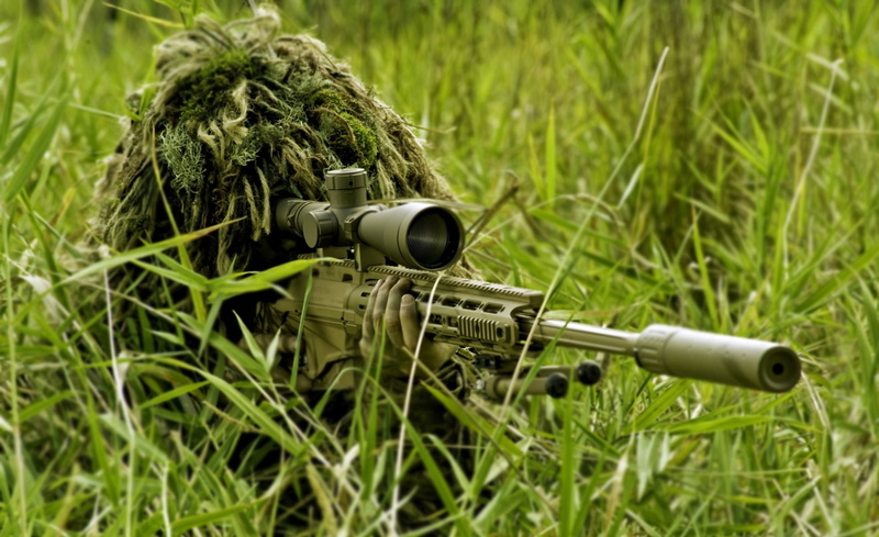 military, nature, suit, Army, government, no people, technology, green, selective focus, sniper, ghillie, gun, close-up, sign, land, green color, growth