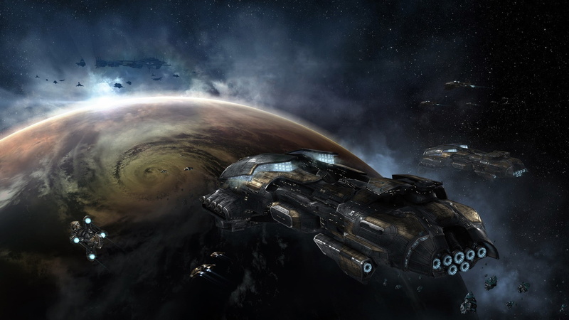 no people, planet - space, space, 1080P, water, astronomy, digital composite, night, science, EVE Online, globe - man made object, satellite view, space exploration