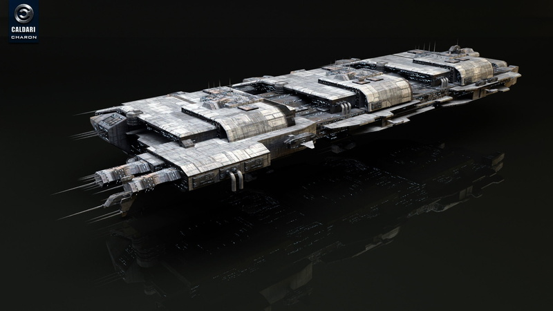 EVE Online, outer space, vehicles, space, aircraft, art, eve, hd, online, caldari, 1080P, outer, spaceships