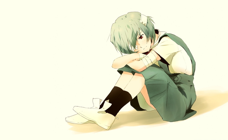 side view, evangelion, green, white background, flexibility, character, young adult, haired, Genesis, women, Evangelion, obscured face, dancing, animated