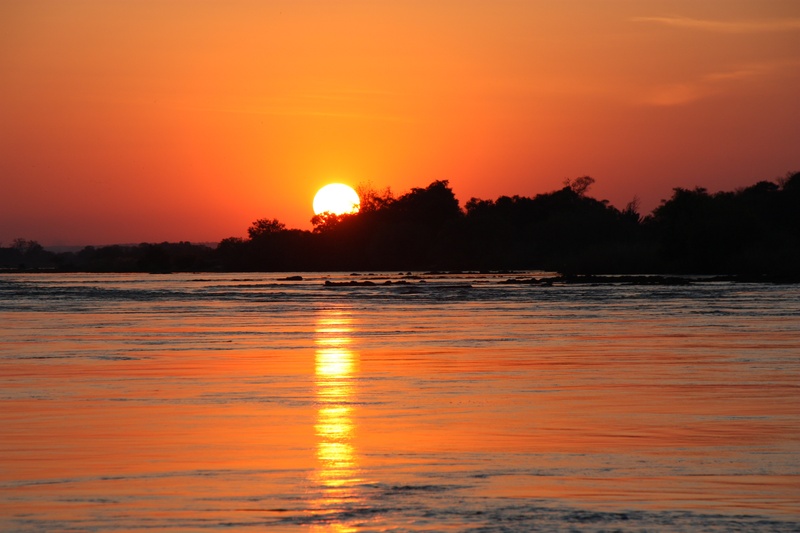 4K, zambia, scenery, beach, land, orange Color, outdoors, adventure, dusk, sea, idyllic, cloud - sky, safari, african, sunlight, golden, reflection, scenics - nature