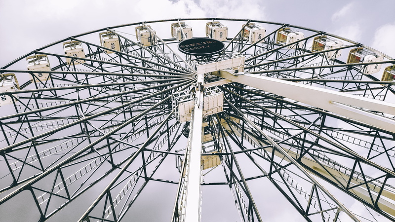 4K, metal, low angle view, arbour, vila santo antônio, shape, r. mangaratiba, low, alloy wheel, kiosk, amusement park, angle, no people, silhouette, built structure