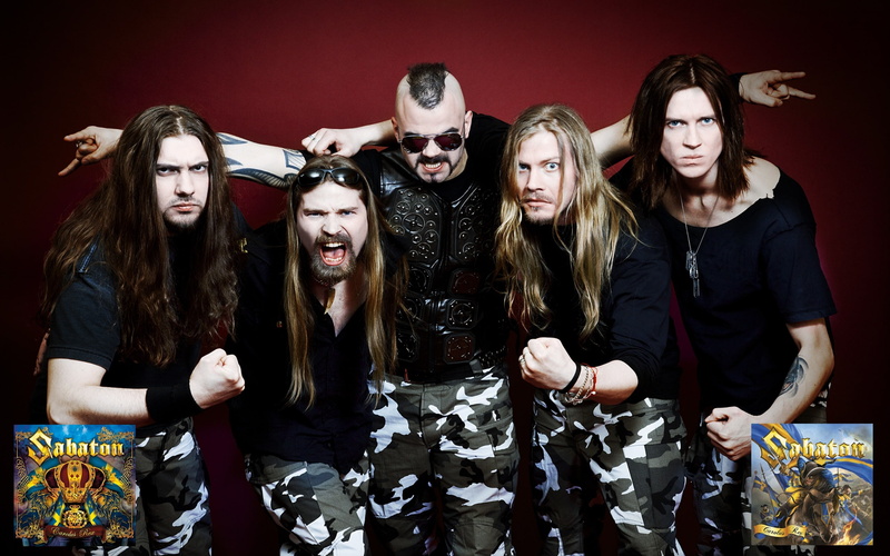 2K, Sabaton, band
