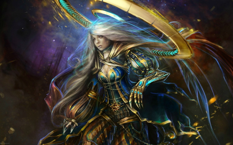 blue, young adult, artwork, night, gods, action, blond hair, nature, creativity, war, Perfect, adult, dominance, hairstyle, representation, close-up, 2880x1800 px