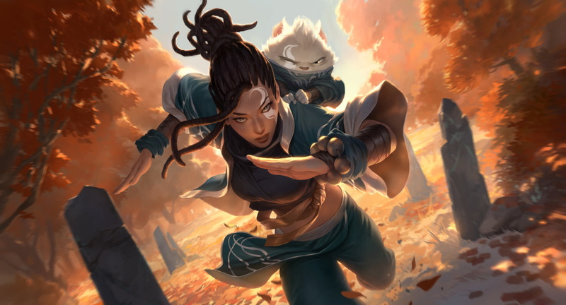 Woman Warrior, Video Game, Legends of Runeterra, 1080P