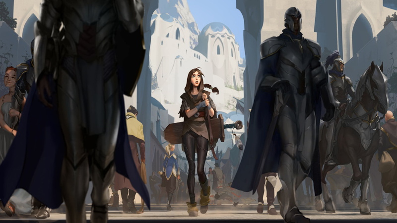 Armor, 1080P, Knight, Legends of Runeterra, Girl, Video Game