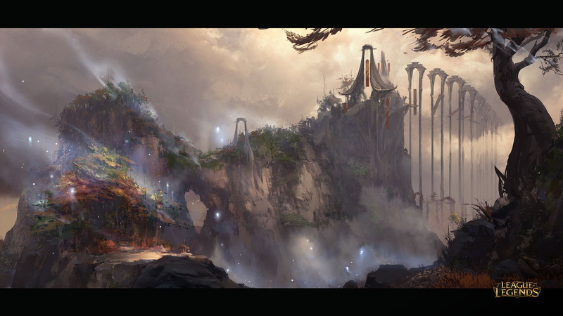 1080P, Runeterra, video games, fantasy art, League of Legends