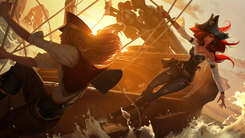 video games, Miss Fortune, Legends of Runeterra, 4K, Miss Fortune (League of Legends)