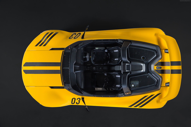 supercar, yellow, 4K, Vuhl 05, sport cars