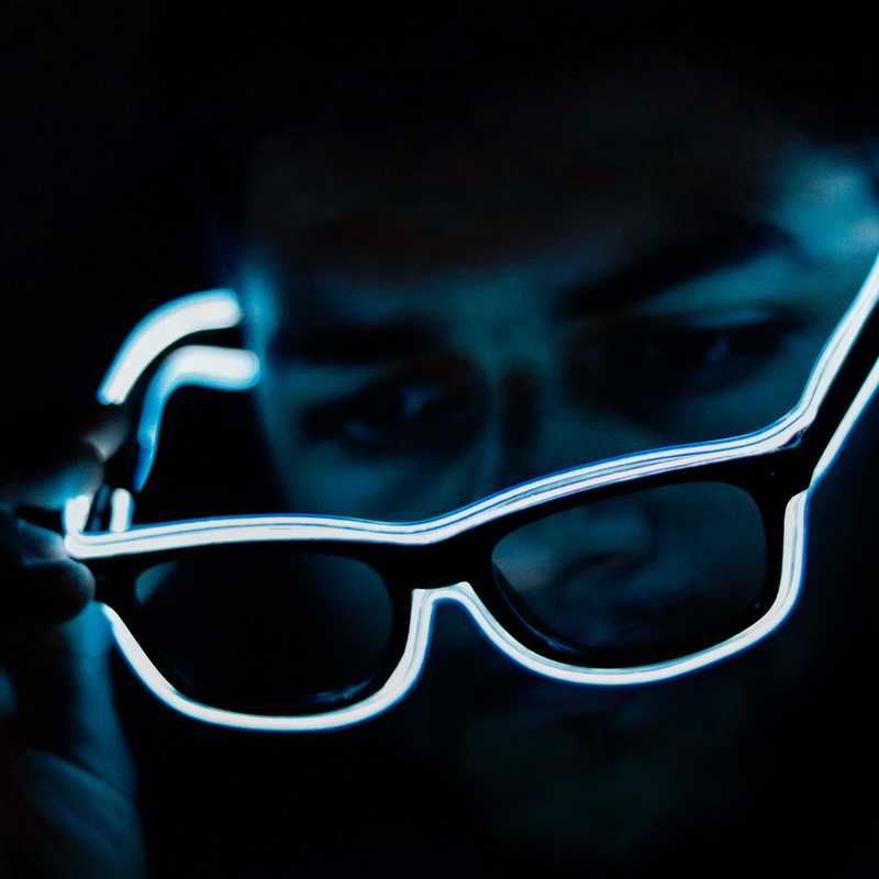australia, fashion, tunnel, 2K, accessories, adult, one person, protection, studio shot, coil, gemstone, eyeglasses, portrait, kingsford, security, close-up