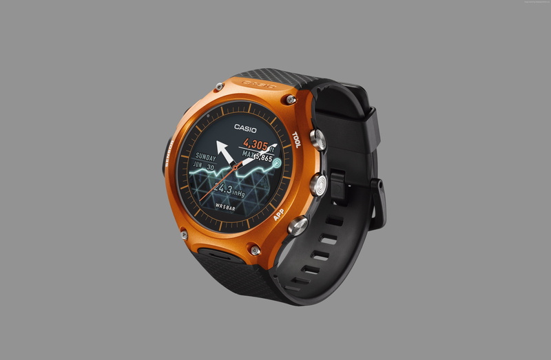 CES 2016, smart watch, 4K, Casio WSD f10