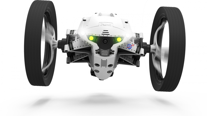 photo, jumping drone, Parrot, white, Jumping Night Lifes, 4K, black, toy, quadcopter, drone