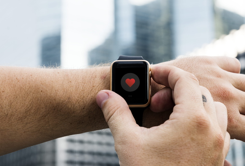built structure, body part, day, city, wrist, 4K, technology, human hand, man, communication, holding, hand, wireless technology, building exterior, touch