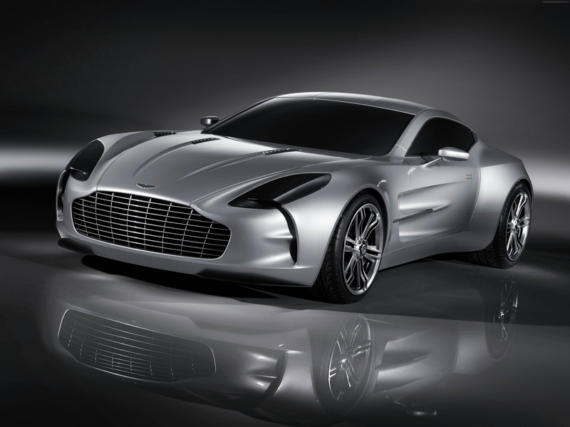 luxury, Aston Martin, limited edition, 4K, racecar, luxury cars, silver, motor vehicle, silver colored, shiny, Aston Martin One-77, sports car, supercar