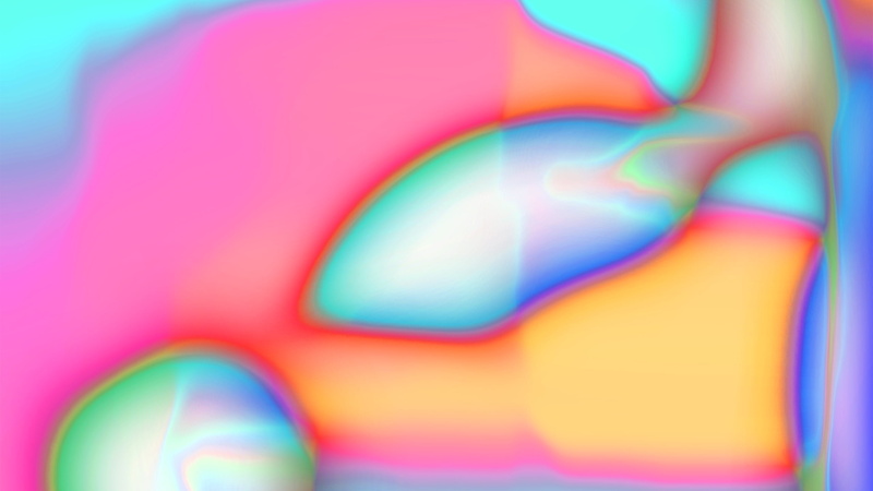 colorful, liquid, abstract, Photoshop, 2K, graphic design, gradient, iridescent, holographic