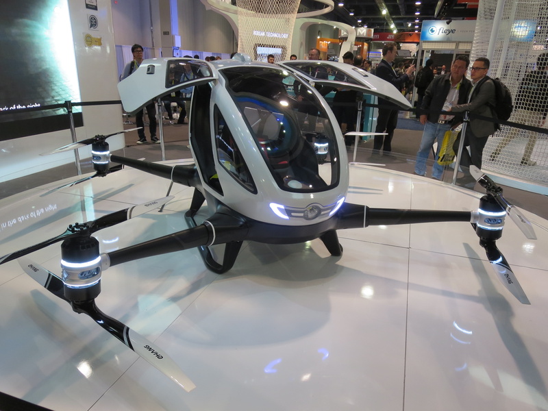 best drones, 4K, aerial vehicle, review, Ehang 184