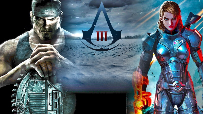 1080P, games, art, video, assassins, war, commander, creed, fenix, hd, shepard, marcus, Video Games, mass, effect, gears of war, gears