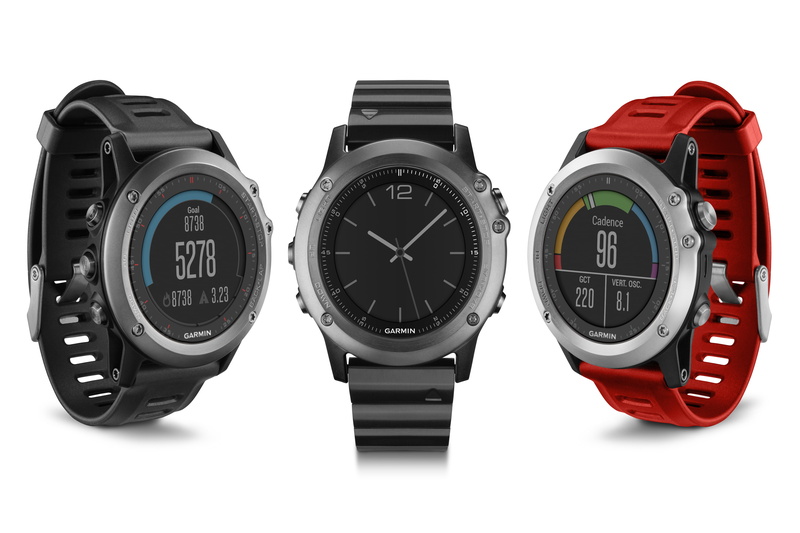 Garmin, design, digital clock, 2K, black, red