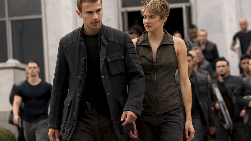 button, Shailene Woodley, Veronica Roth, Best Movies of 2015, 4K, black, man, Divergent Series, Theo James, watch, jacket, Insurgent, review, HD