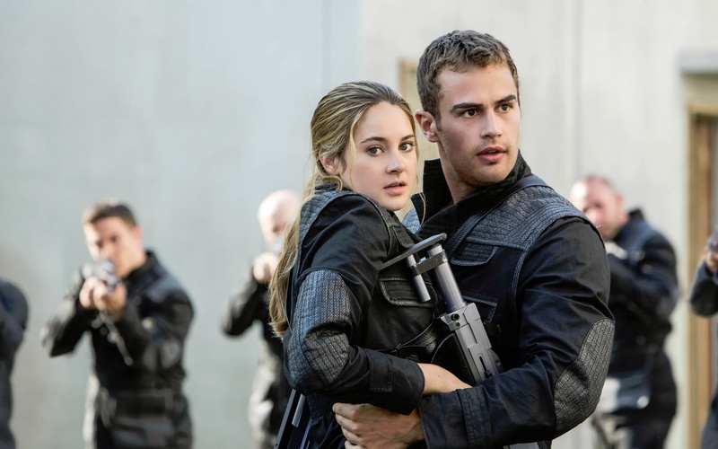 divergent, 2K, Theo James, Shailene Woodley