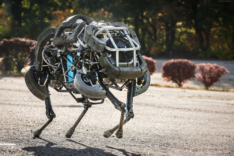 Cheetah, speed, Best Robots of 2015, four-footed, running, 2K, Wild Cat, robot, review, Boston Dynamics Wild Cat, Google