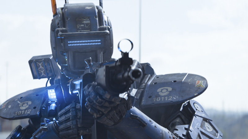 4K, police, gun, robot, Best Movies of 2015, Chappie