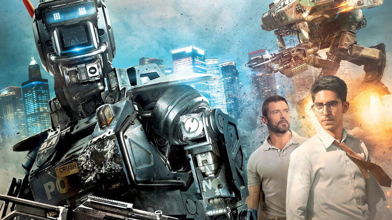 Best Movies of 2015, poster, Dev Patel, 2K, gun, robot, Hugh Jackman, Chappie