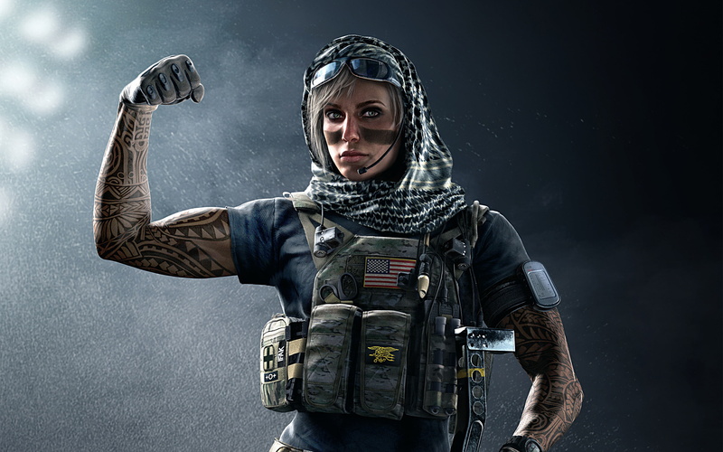 2K, k, Six, rainbow, Siege, Valkyrie