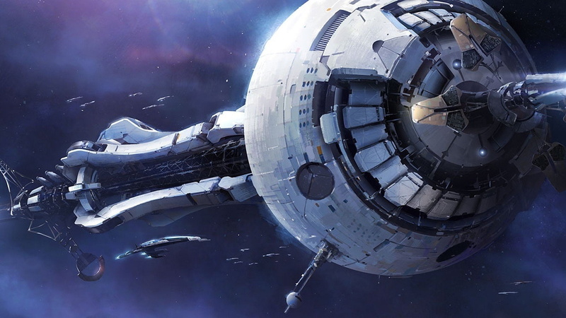 outer, digtal, mass, spaceships, art, 1080P, crucible, space, effect