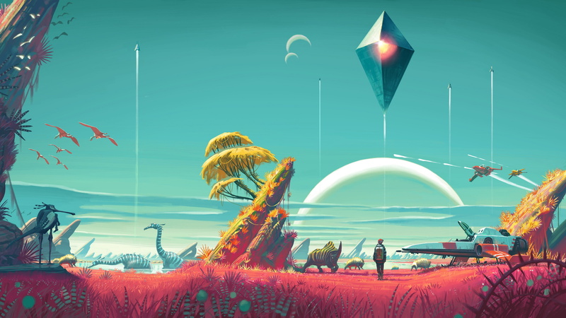 5k, 4k, fantasy, PS4, space, PC, No Mans Sky, Best Games 2015, game, sci-fi, 4K