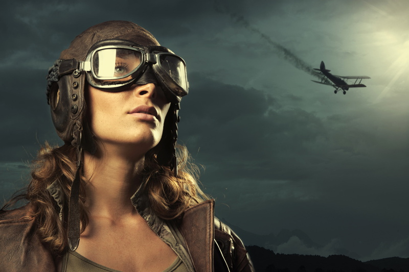 flying, sky, portrait, smoke - physical structure, black, lifestyles, mode of transportation, goggles, hairstyle, young adult, headshot, front view, 2K