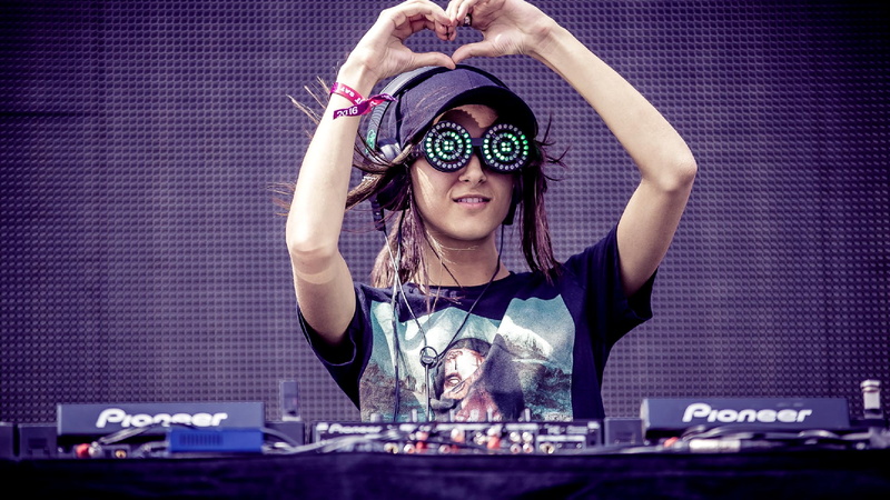 EDM, lights, music, 2K, Rezz, dubstep, glasses, goggles