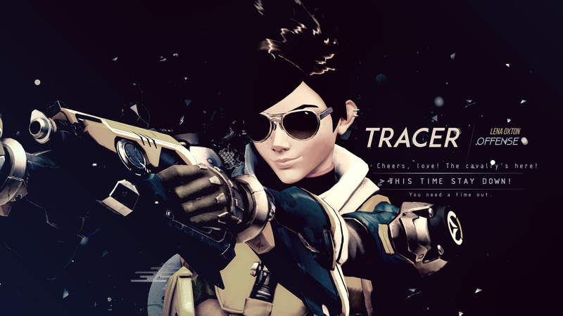 Overwatch, Tracer (Overwatch), Blizzard Entertainment, 1080P