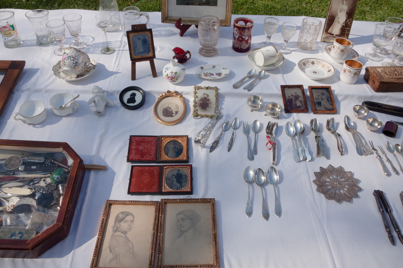 choice, indoors, human representation, used, silverware, setting, antique, large group of objects, celebration, sale, picture frame, used commercially