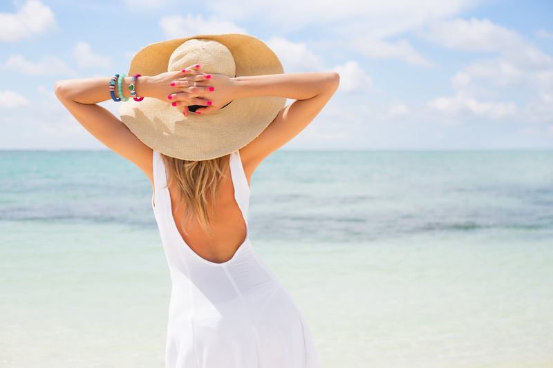s, nature, young women, one person, beach, young adult, horizon over water, women, horizon, water, real people, fashion, white, hat, beautiful woman, hairstyle
