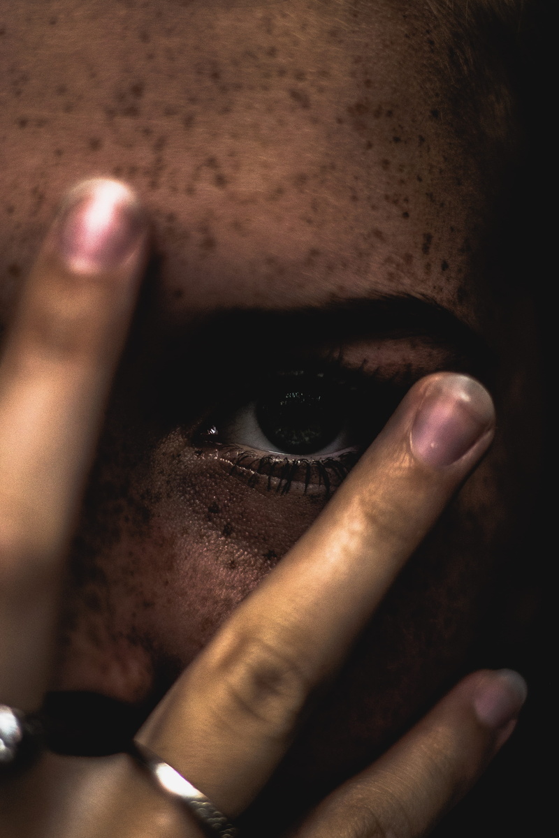 human Eye, close-up, face, hiding, finder, men, human Hand, hidden, females, women, one Person, girl, portrait, beautiful, skin, covering, ring, finger