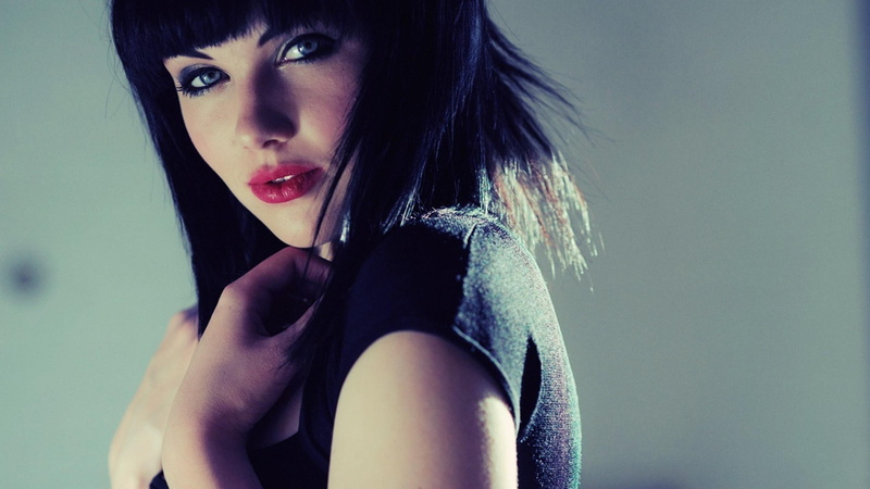 clark, shirt, women, black, melissa, s, 2560x1440, melissa clark, 2K, girls