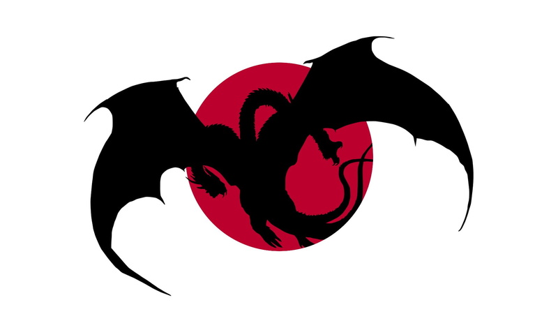 blob, no people, ghidorah the three headed monster, art and craft, animal themes, representation, one animal, animal wildlife, silhouette, vertebrate, animal