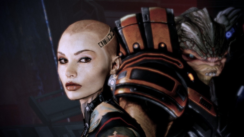 Mass Effect 2, Mass Effect, Jack (Mass Effect), Grunt (Mass Effect), 1080P