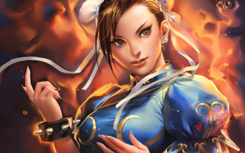 holding, indoors, looking, hairstyle, Chun Li, young women, beautiful woman, young adult, women, beauty, Street Fighter, adult, video games, one person