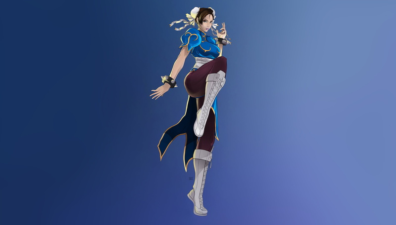Esteban Barrientos, Chun-Li, 2K, Game, Character, Street Fighter, Girl