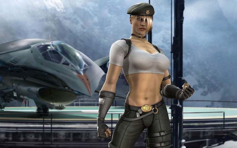 accion, young adult, game, sonya, lifestyles, young women, fashion, 720P, adult, blade, beautiful woman, clothing, looking away, looking, mode of transportation