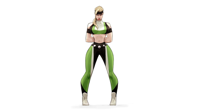 Sonya Blade, Mortal Kombat, 2K