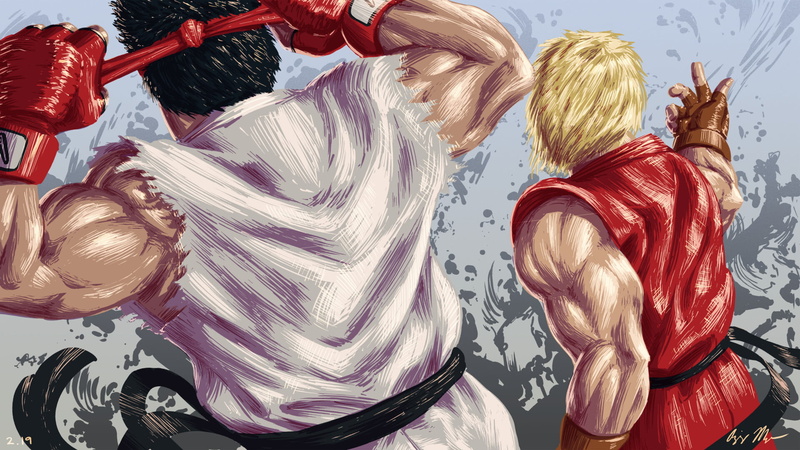 1080P, Street Fighter, Ryu (Street Fighter), Ken Masters